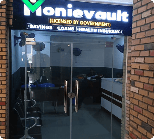 Monievault office storefront